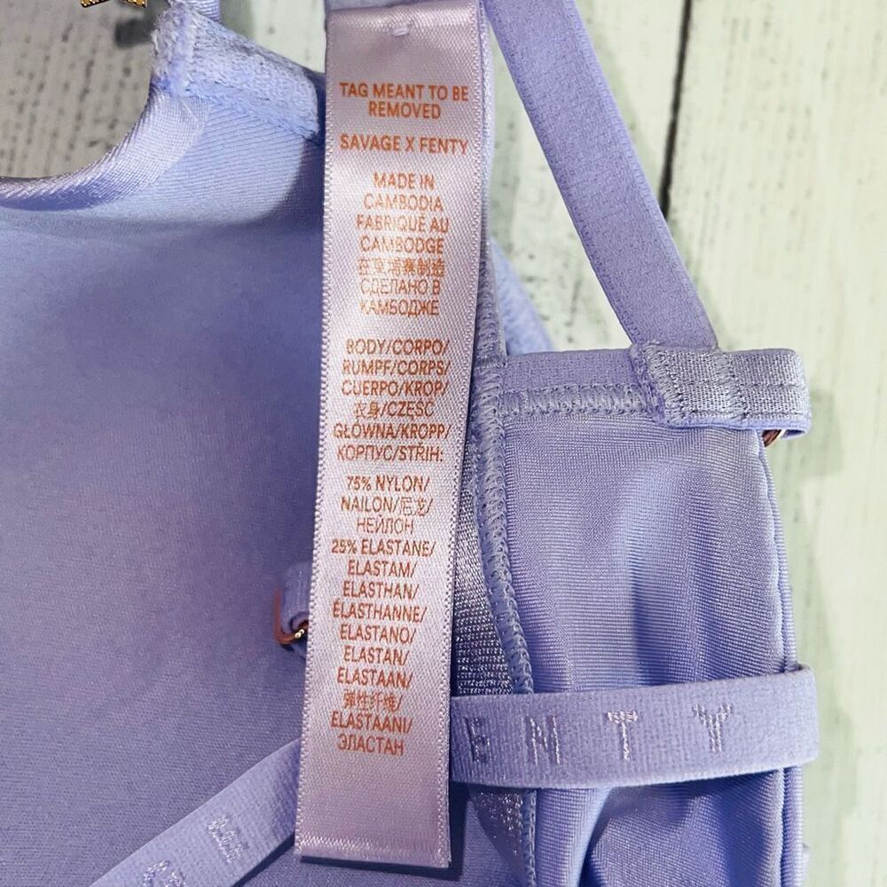 Savage Fenty Lavender T-Shirt Bra 34B - Picture 6 of 8